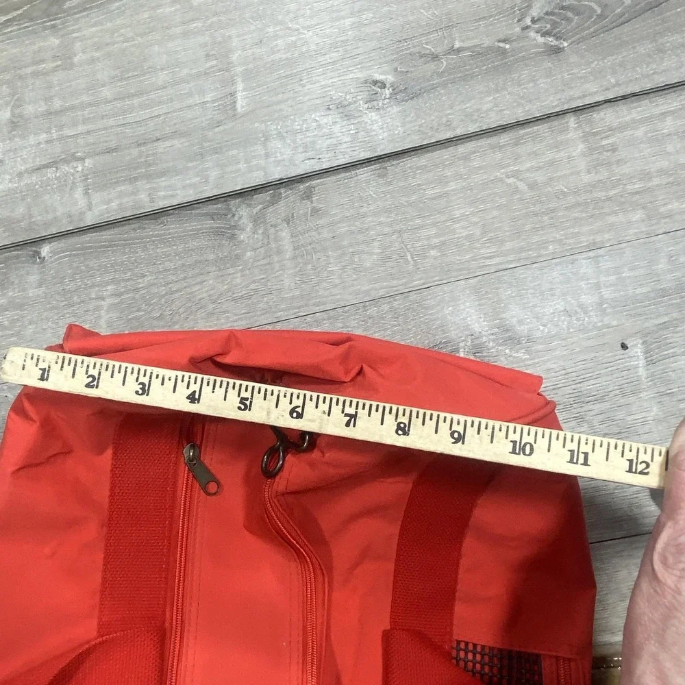 Marlboro Country Store Duffle Bag 25 Inch Red Canvas Soft Case Travel‎ Gym